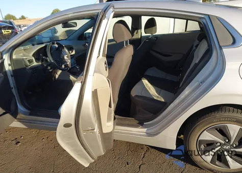 2018 Hyundai Ioniq Hybrid Sel из США, поврежденный, VIN KMHC75LC4JU061806